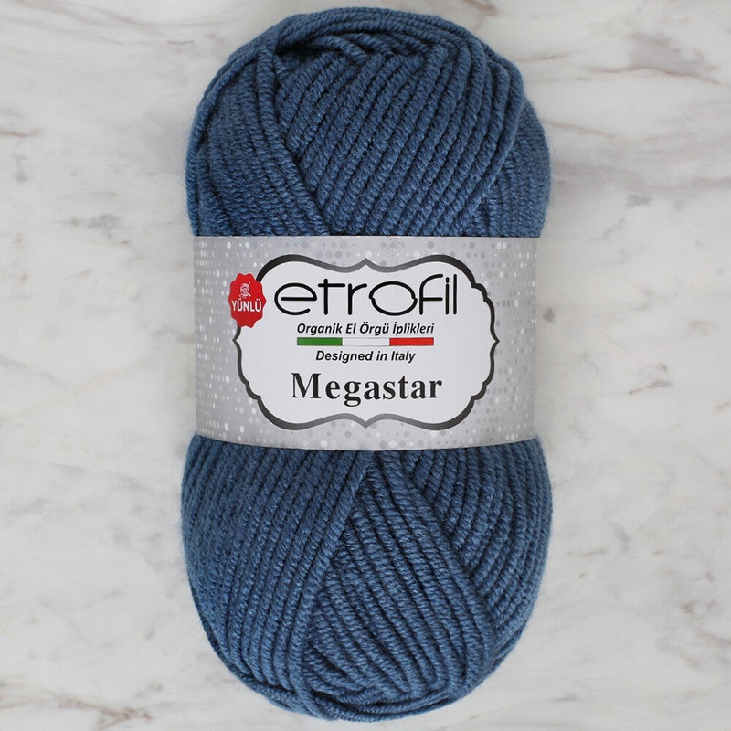 Etrofil Megastar Yarn, Petrol Blue – 75096
