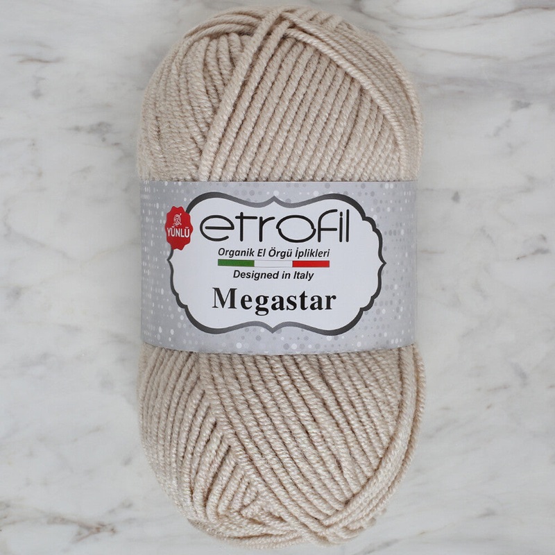 Etrofil Megastar Yarn, Stone – 77011