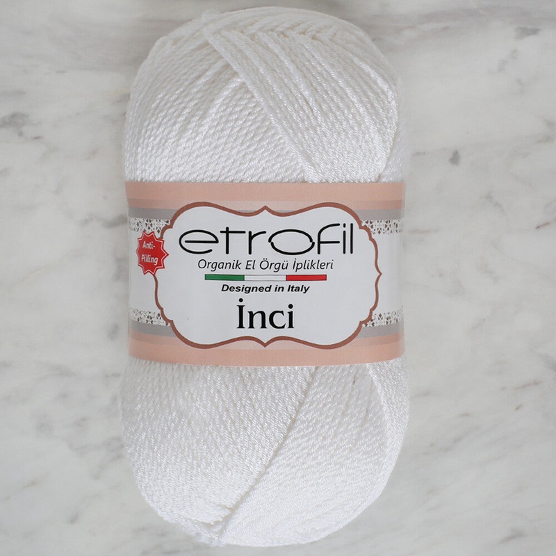Etrofil nci Yarn, White – 70171