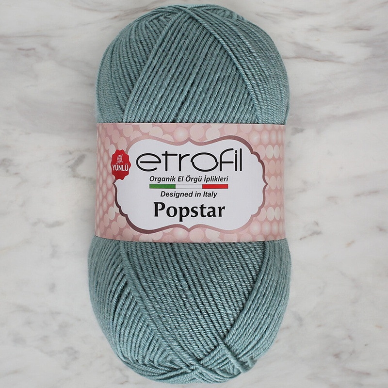 Etrofil Popstar Yarn, Green – 74064