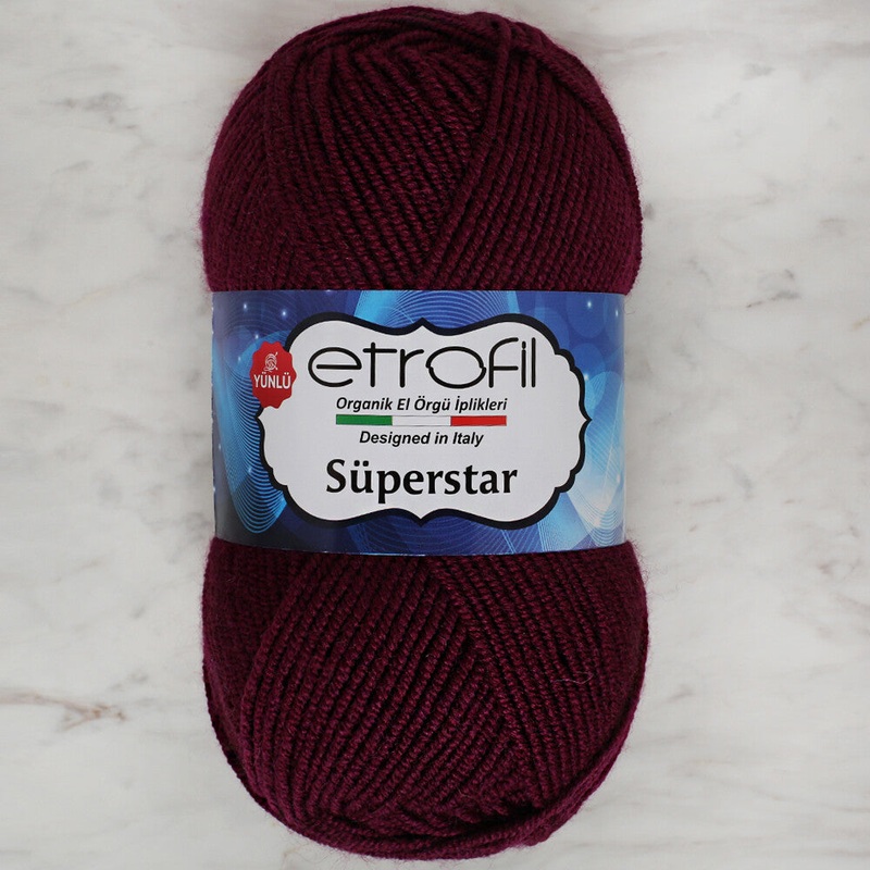 Etrofil Sperstar Yarn, Aubergine – 70609