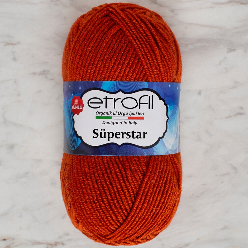 Etrofil Sperstar Yarn, Brick – 72006
