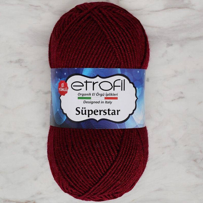 Etrofil Sperstar Yarn, Claret – 73143