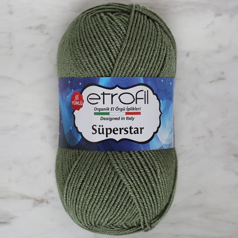 Etrofil Sperstar Yarn, Green – 74067