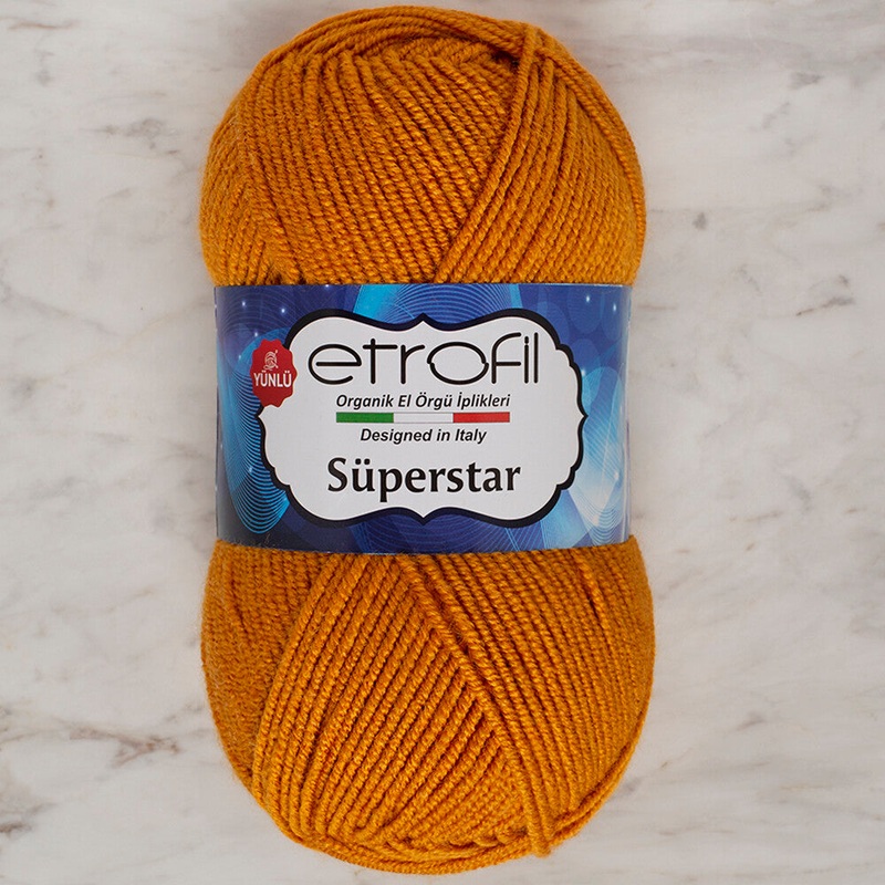 Etrofil Sperstar Yarn, Mustard – 72061