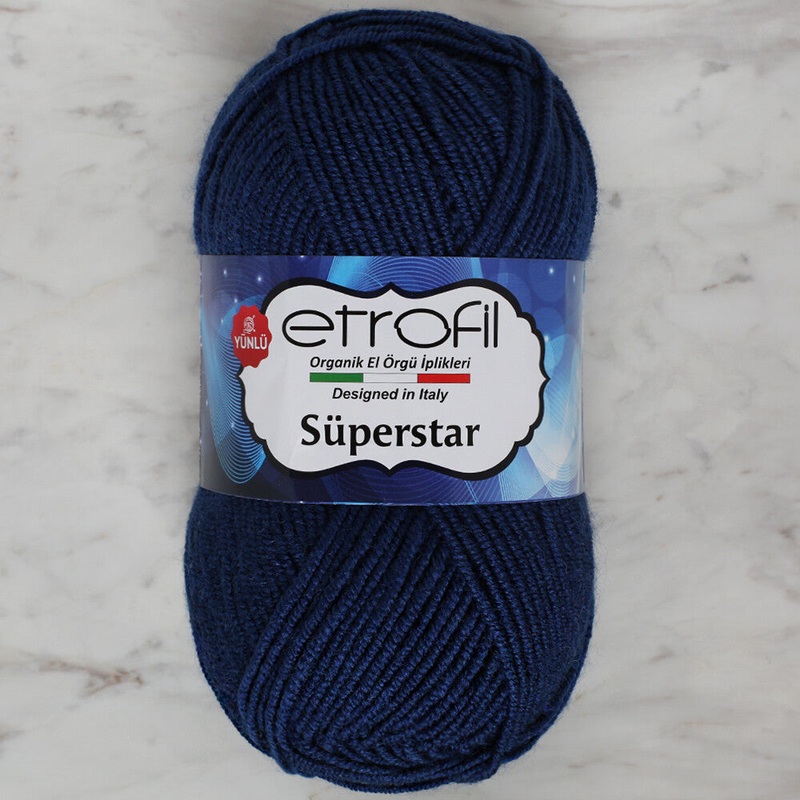 Etrofil Sperstar Yarn, Navy Blue – 75095