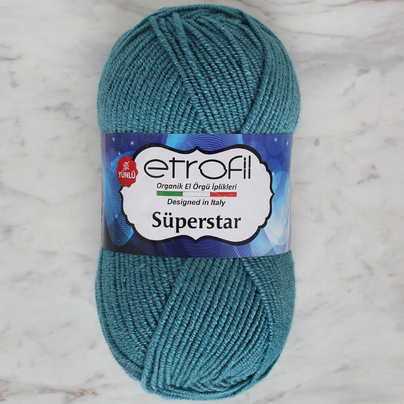 Etrofil Sperstar Yarn, Petrol Blue – 74066