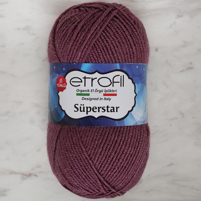 Etrofil Sperstar Yarn, Purple – 76000
