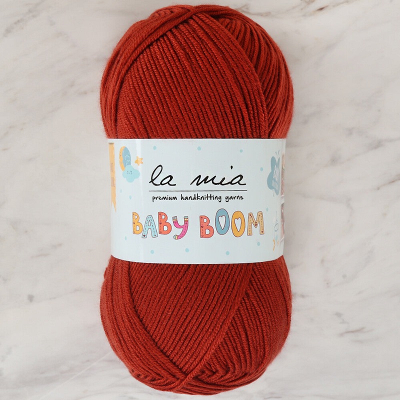 La Mia Baby Boom Yarn, Brick – 449