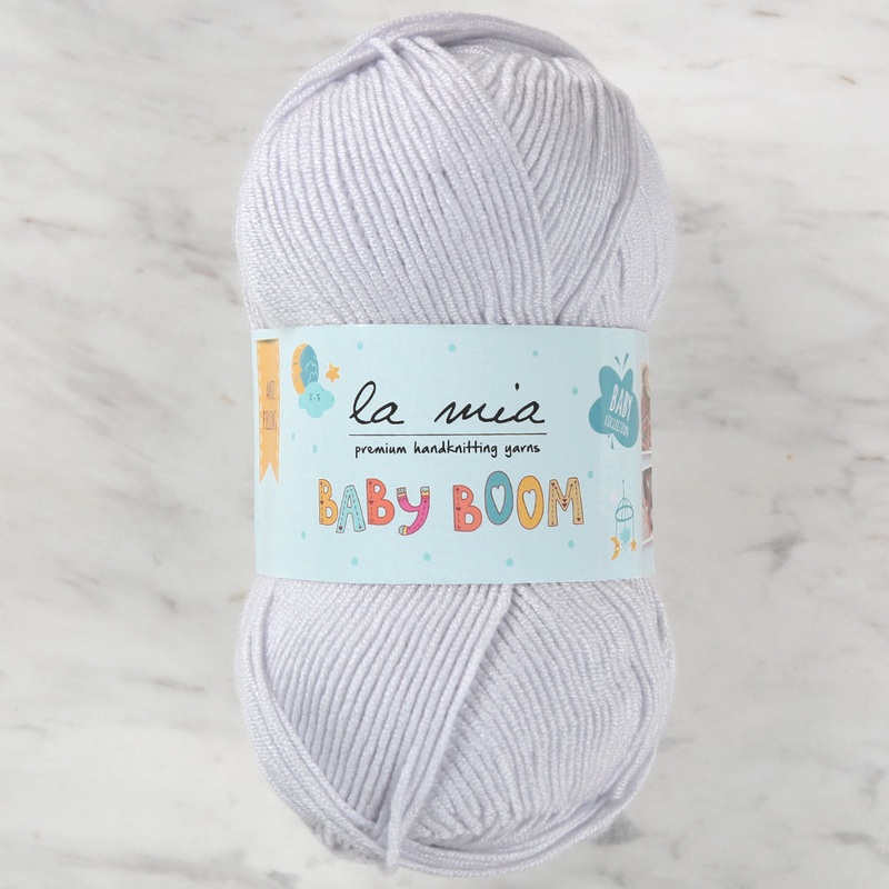 La Mia Baby Boom Yarn, Grey  – 920