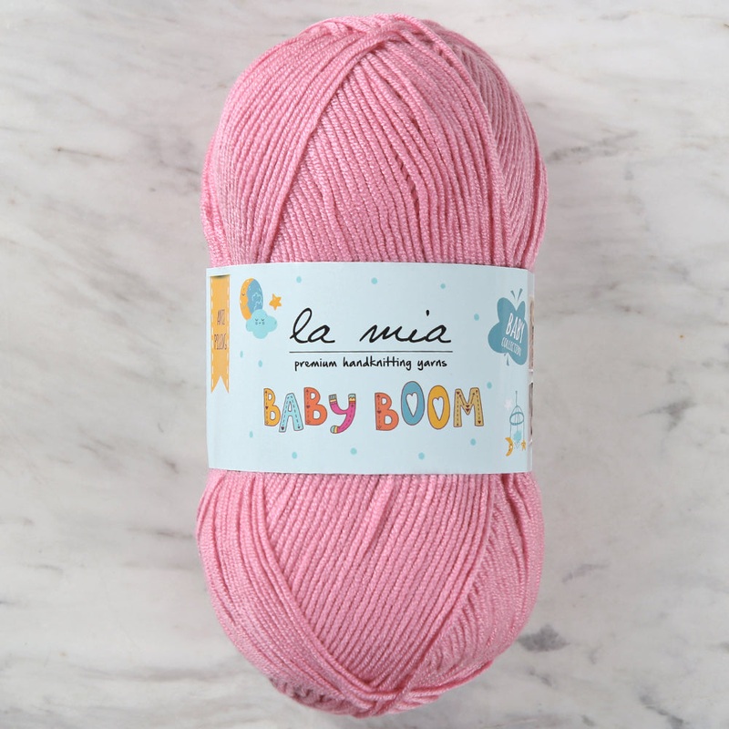 La Mia Baby Boom Yarn, Pink – 744