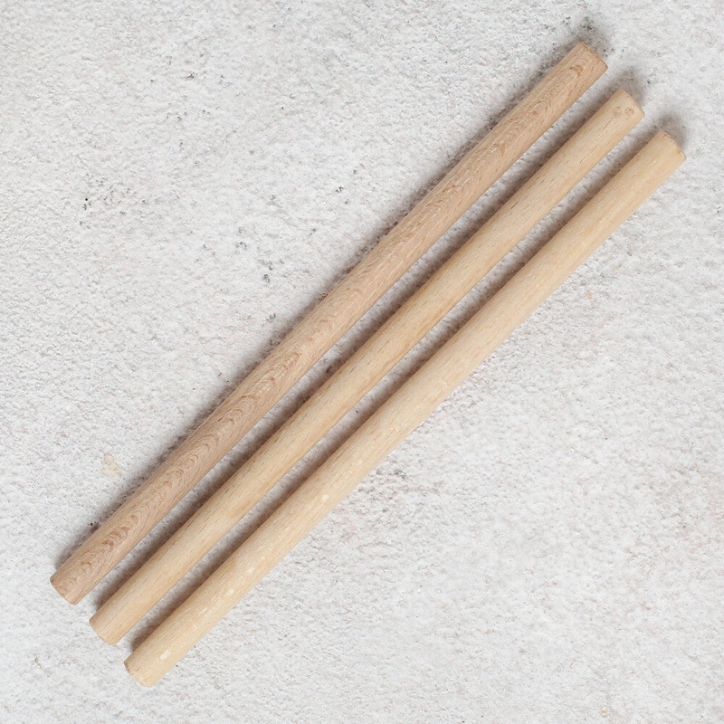 Loren Crafts 3 pcs 10mm 20 cm Macrame Stick