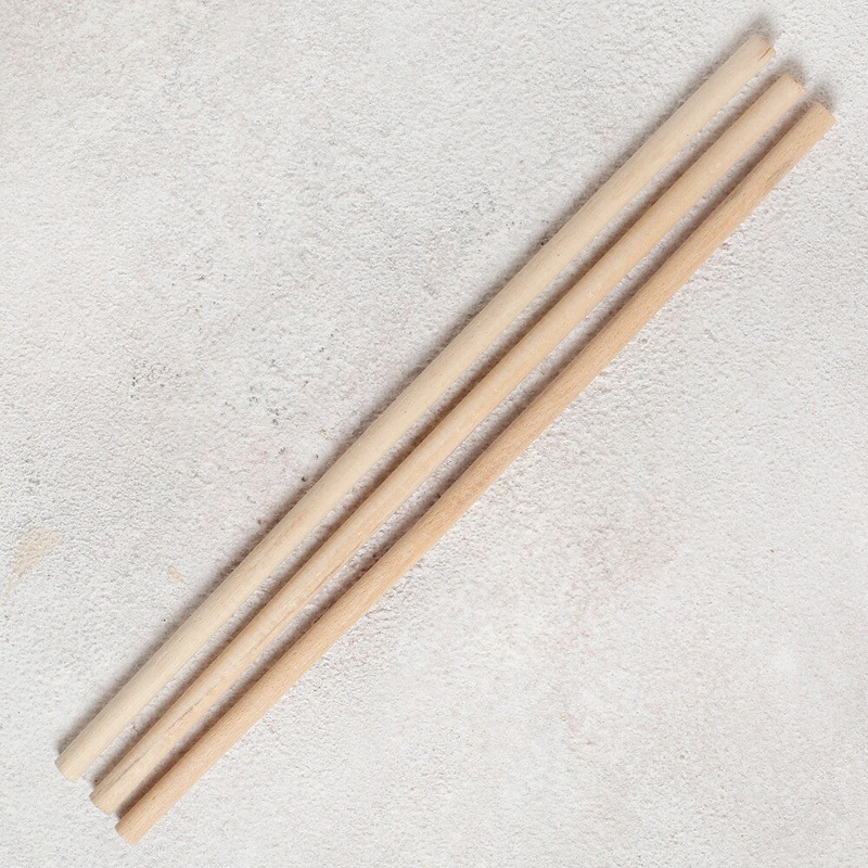 Loren Crafts 3 pcs 10mm 35 cm Macrame Stick