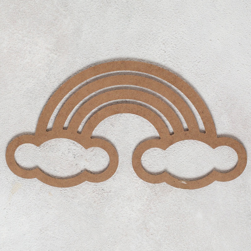 Loren Crafts Cloud Shaped Macrame Hoop