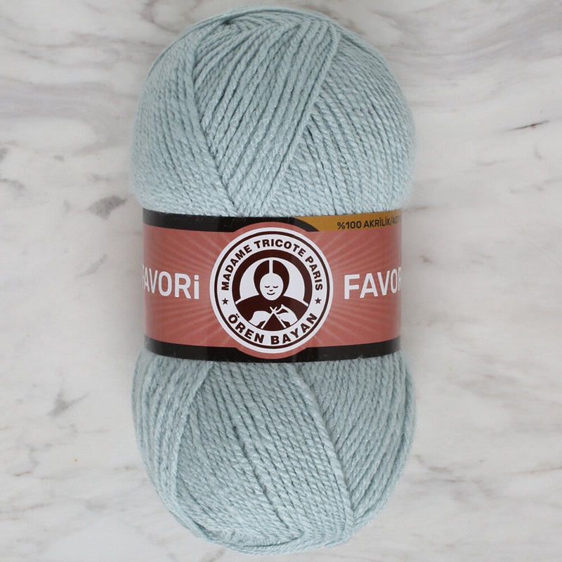 Madame Tricote Paris Favori Knitting Yarn, Green – 135