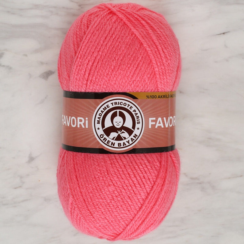 Madame Tricote Paris Favori Knitting Yarn, Vermilion – 146