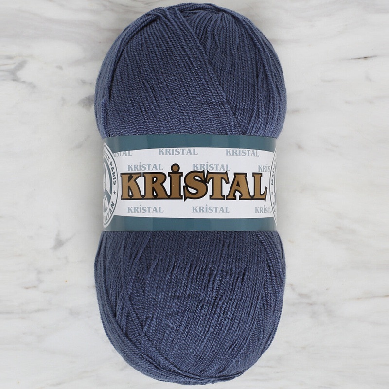 Madame Tricote Paris Kristal Yarn, Blue – T017
