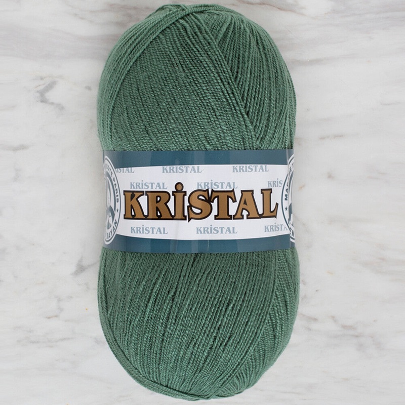 Madame Tricote Paris Kristal Yarn, Green – 132