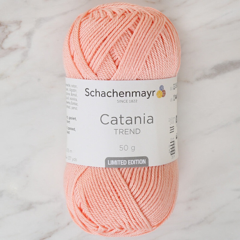 Schachenmayr Catania Trend 50g Yarn, Pinkish Orange – 00500