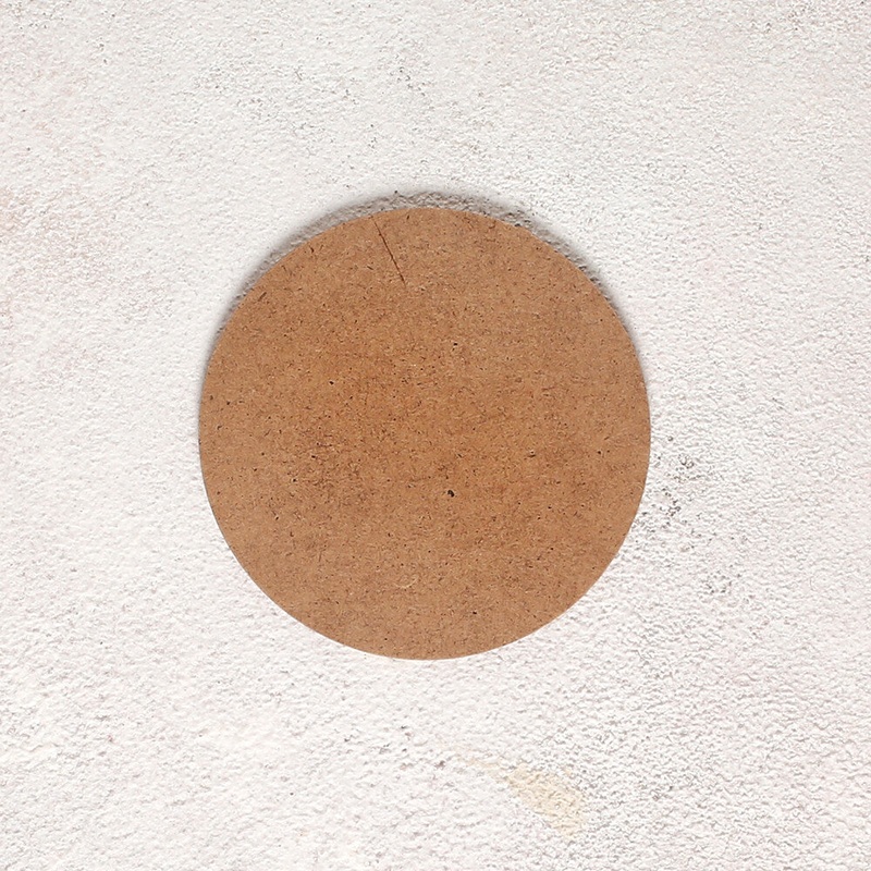 Loren Crafts 10 cm Wooden Underplate Base