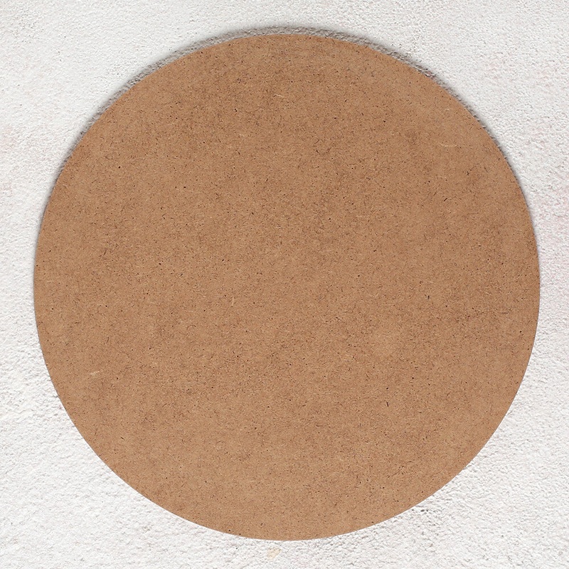 Loren Crafts 22 cm Wooden Underplate Base