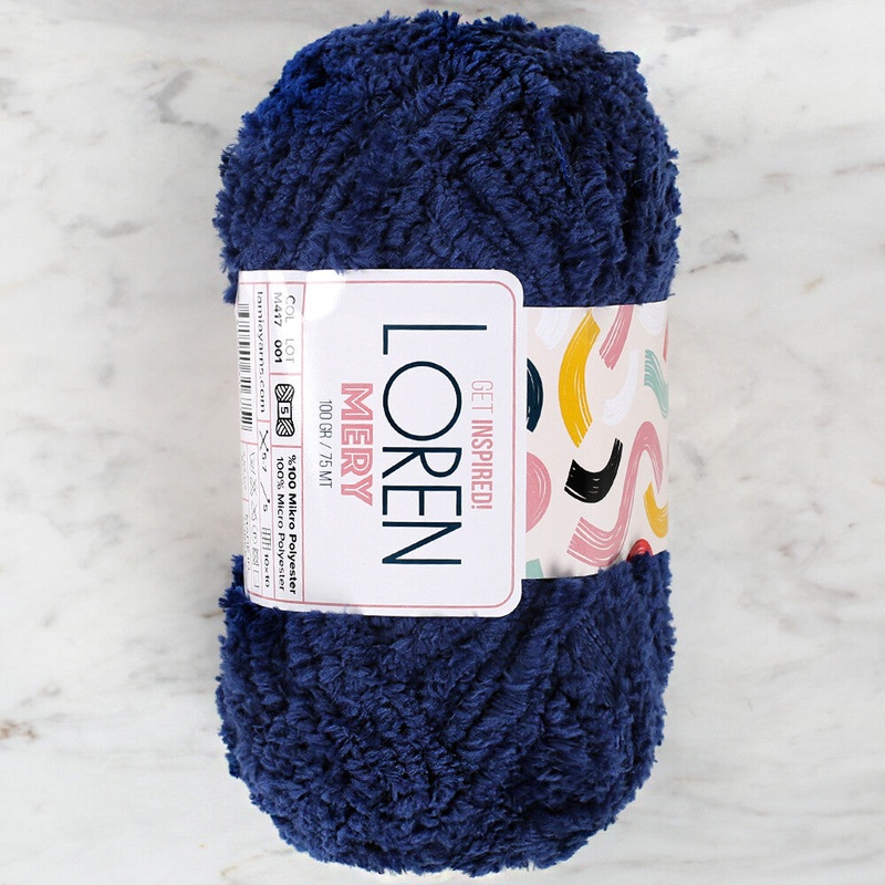 Loren Mery Yarn, Blue – M417