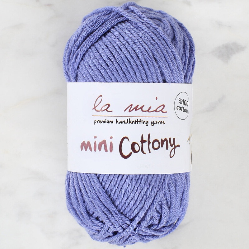 La Mia Mini Cottony 25 g Baby Yarn, Lavender – L200