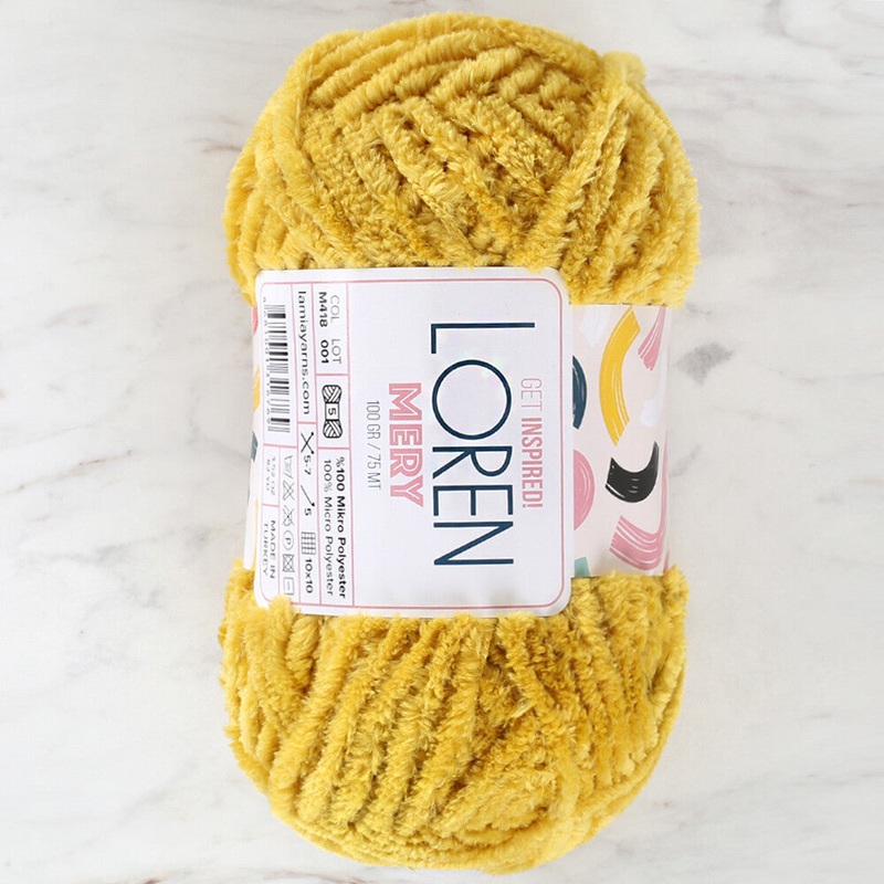 Loren Mery Yarn, Mustard – M409