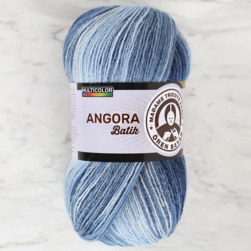 Madame Tricote Paris Angora Batik Yarn, Variegated – 856