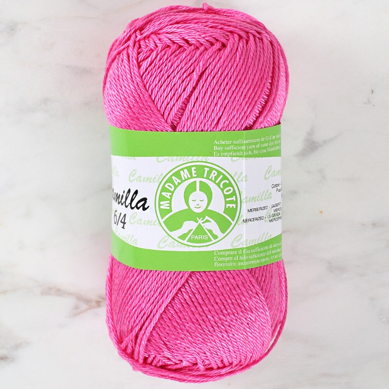 Madame Tricote Paris Camilla 50gr Yarn, Fuchsia – 4947