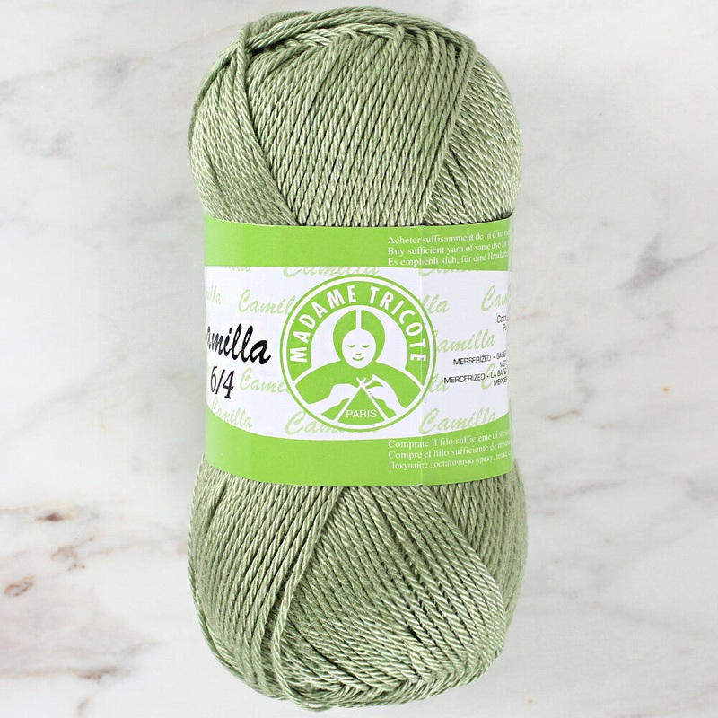 Madame Tricote Paris Camilla 50gr Yarn, Green – 5056