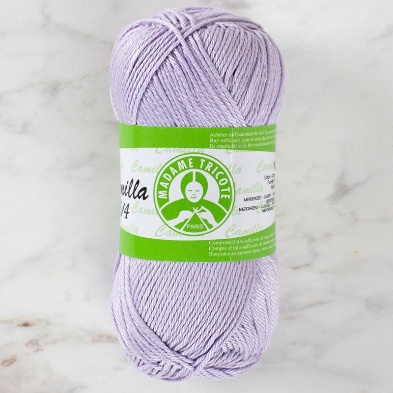 Madame Tricote Paris Camilla 50gr Yarn, Light Lilac – 5316