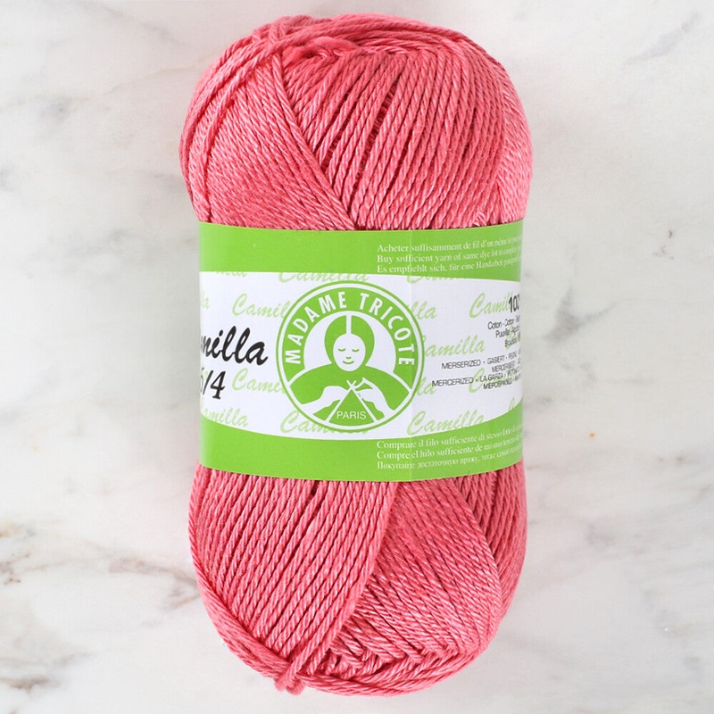 Madame Tricote Paris Camilla 50gr Yarn, Vermillion – 4948