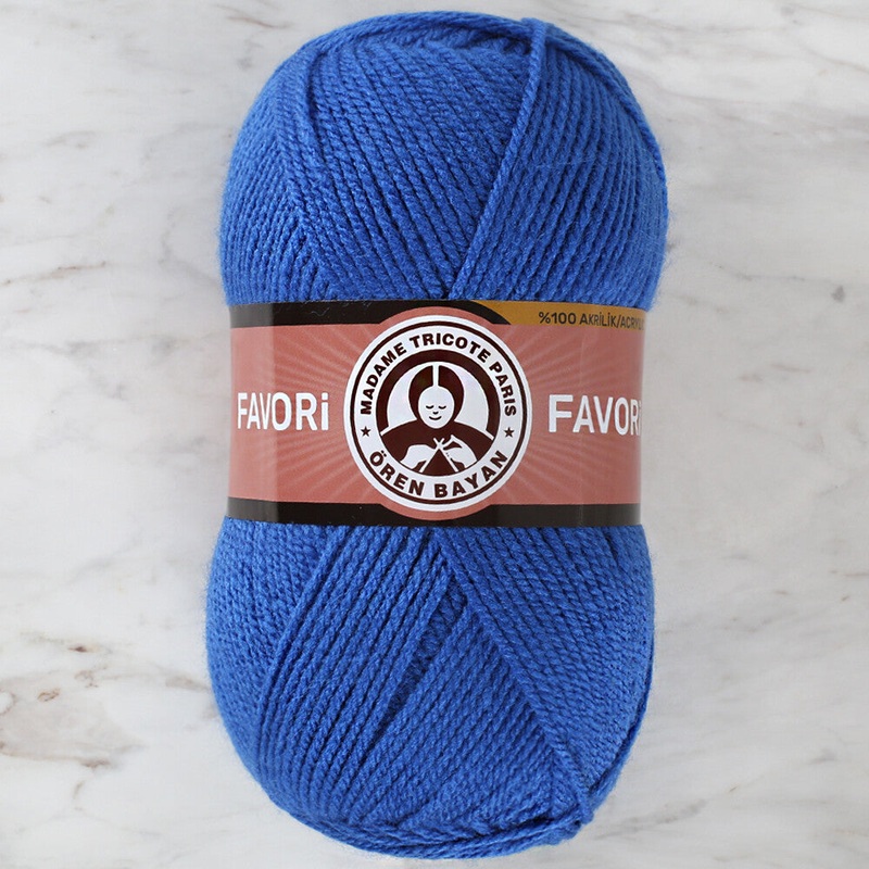 Madame Tricote Paris Favori Yarn, Saxe Blue – 016