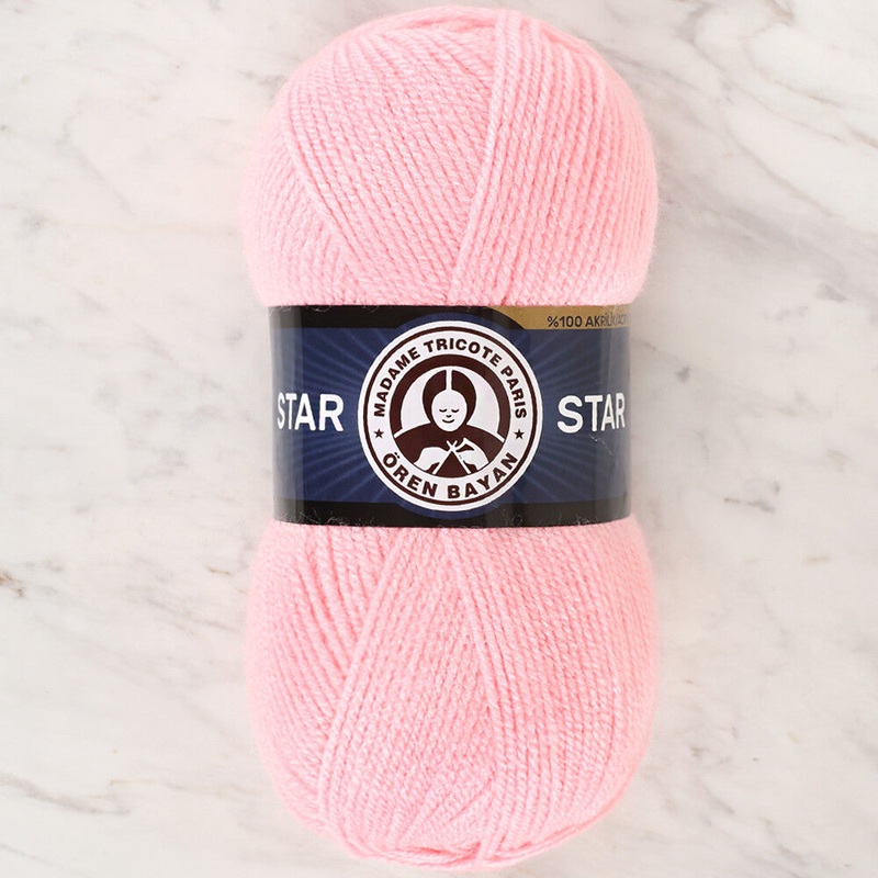 Madame Tricote Paris Star Yarn, Baby Pink – 039