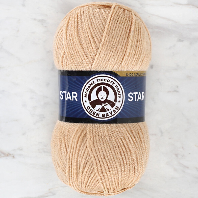 Madame Tricote Paris Star Yarn, Beige – 114