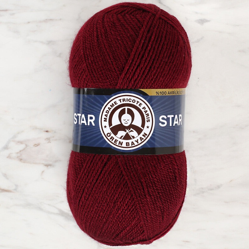 Madame Tricote Paris Star Yarn, Claret – 035