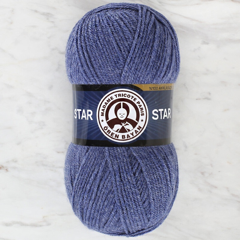 Madame Tricote Paris Star Yarn, Denim Blue – 138