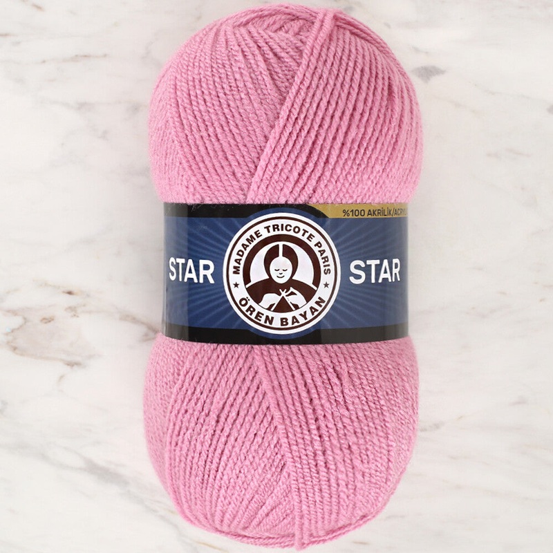 Madame Tricote Paris Star Yarn, Dusty Pink – 049