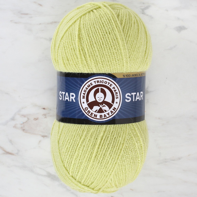 Madame Tricote Paris Star Yarn, Green – 064