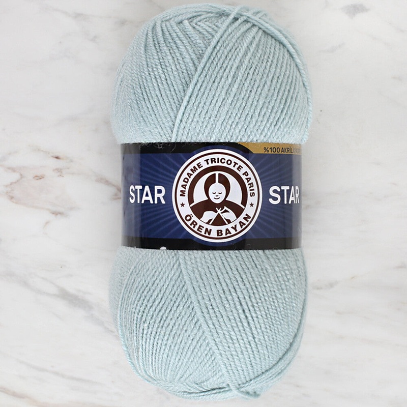 Madame Tricote Paris Star Yarn, Light Blue – 135