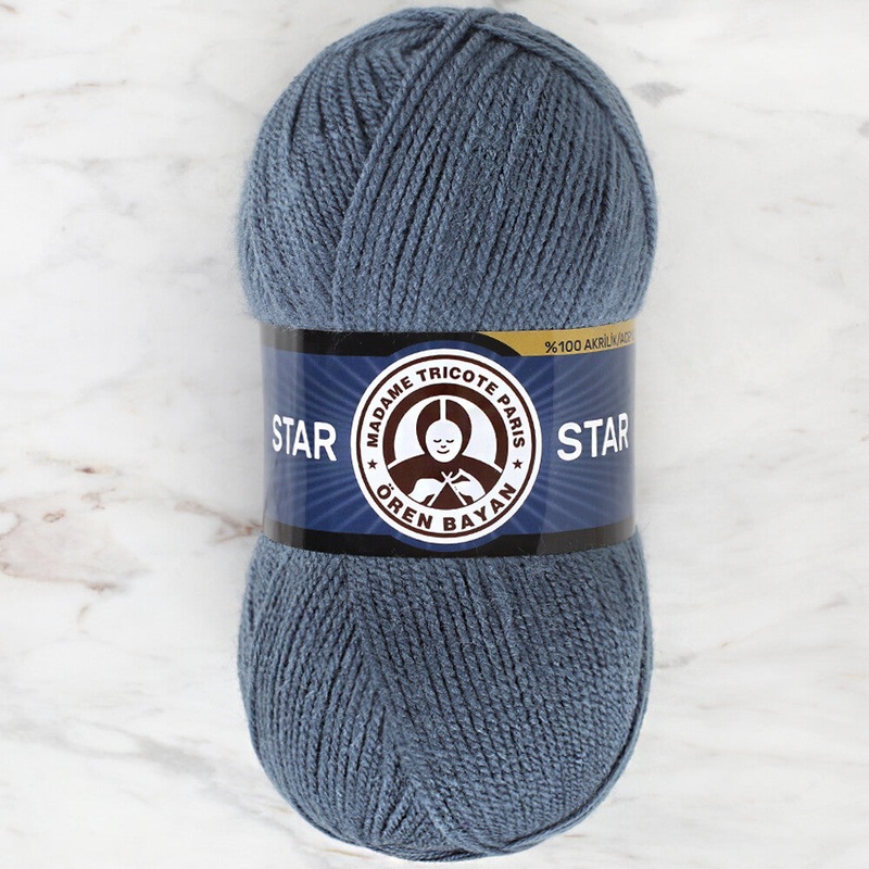 Madame Tricote Paris Star Yarn, Petrol Blue – 018