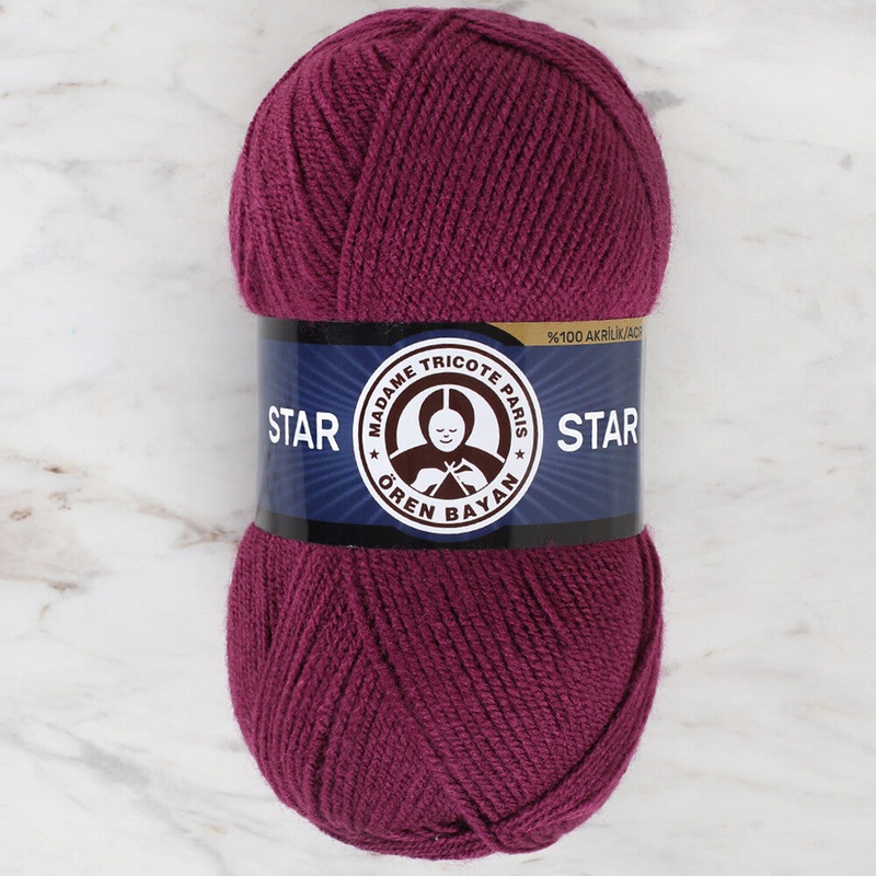 Madame Tricote Paris Star Yarn, Purple – 052