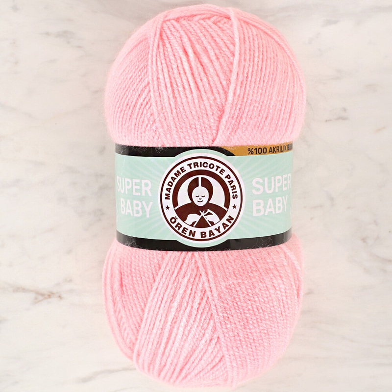 Madame Tricote Paris Super Baby Yarn, Pink – 039