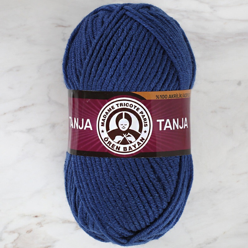 Madame Tricote Paris Tango/Tanja Yarn, Dark Blue – 150