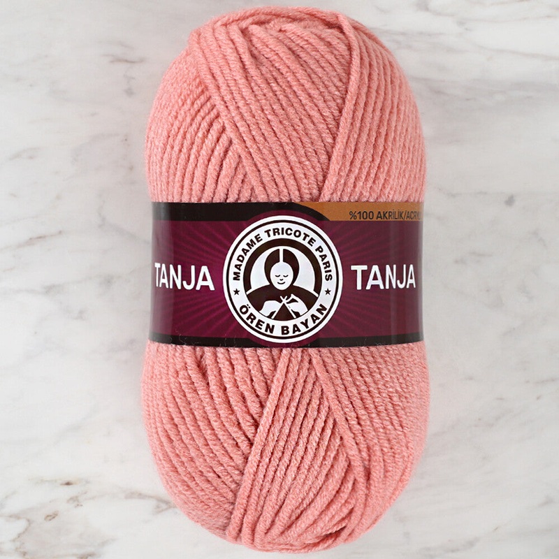 Madame Tricote Paris Tango/Tanja Yarn, Dusty Pink – 121