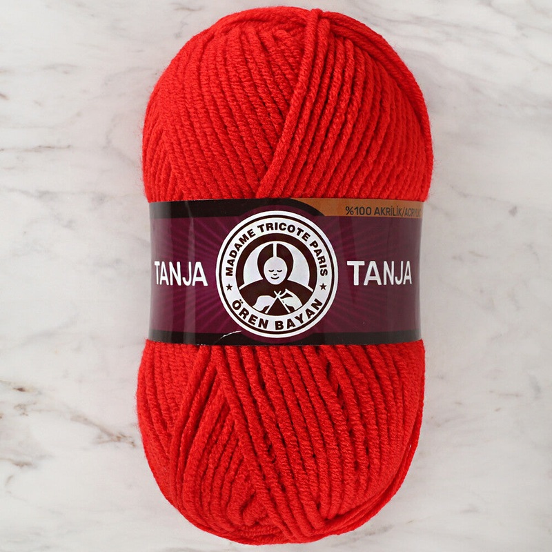 Madame Tricote Paris Tango/Tanja Yarn, Red – 144