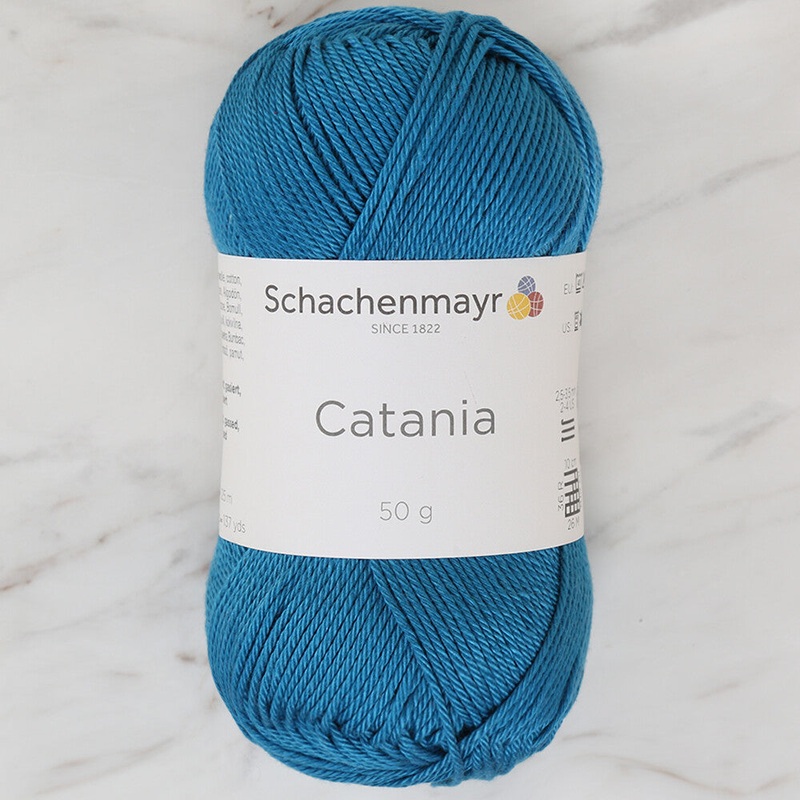 Schachenmayr Catania 50gr Yarn, Blue – 00400