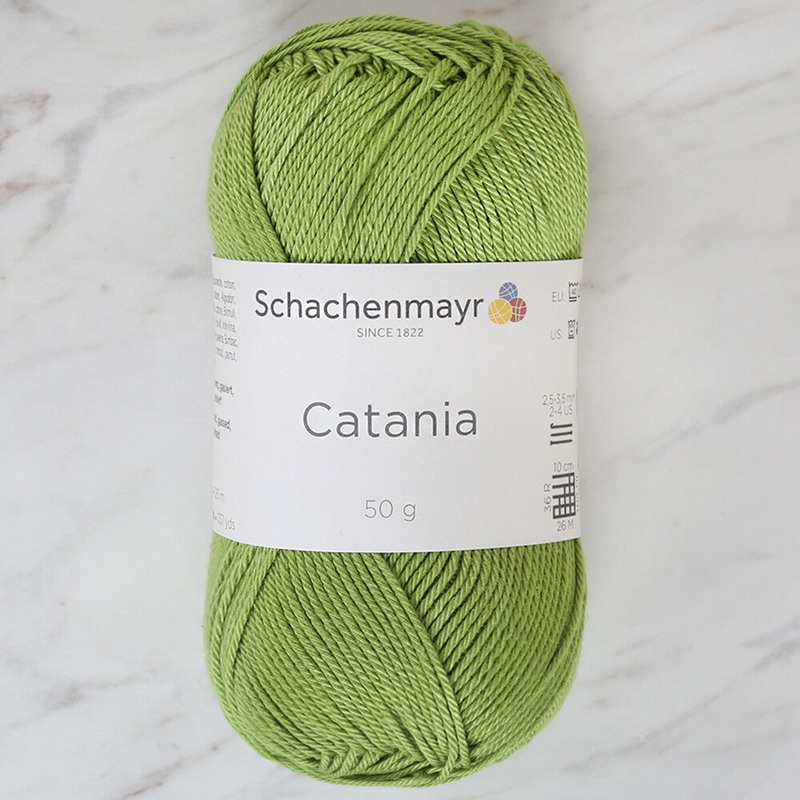 Schachenmayr Catania 50gr Yarn, Green – 00205