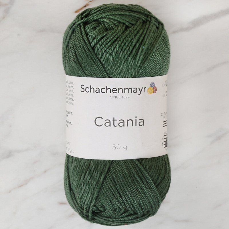Schachenmayr Catania 50gr Yarn, Green – 00419